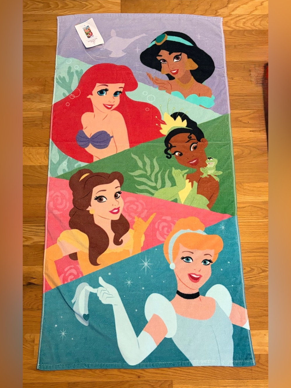 Disney Princess Kids Bath Towel NWT